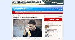 Desktop Screenshot of livenet.de